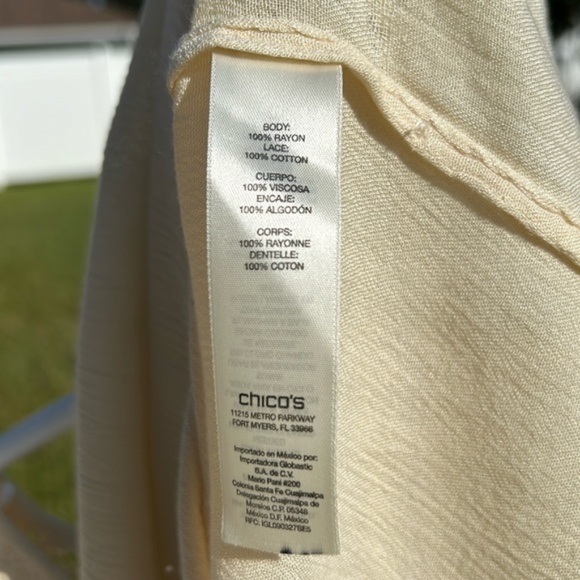 New Chico’s yellow top - Picture 8 of 10